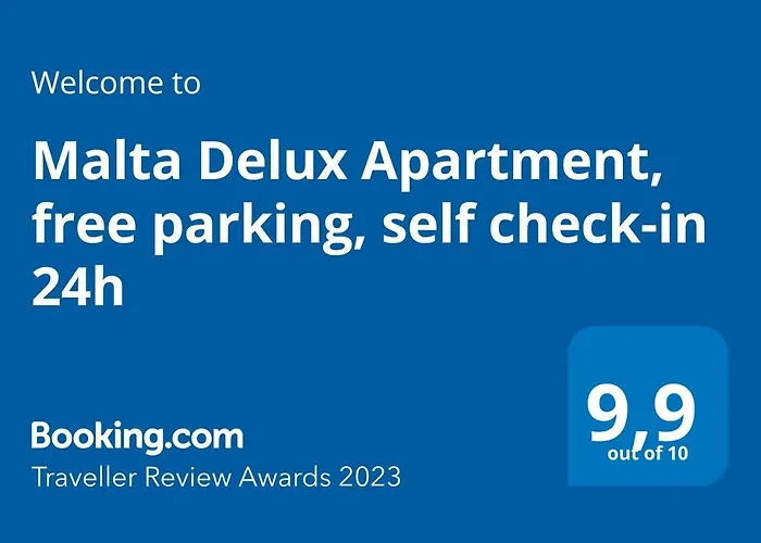Malta Delux Apartment, Free Parking, Self Check-In 24H
